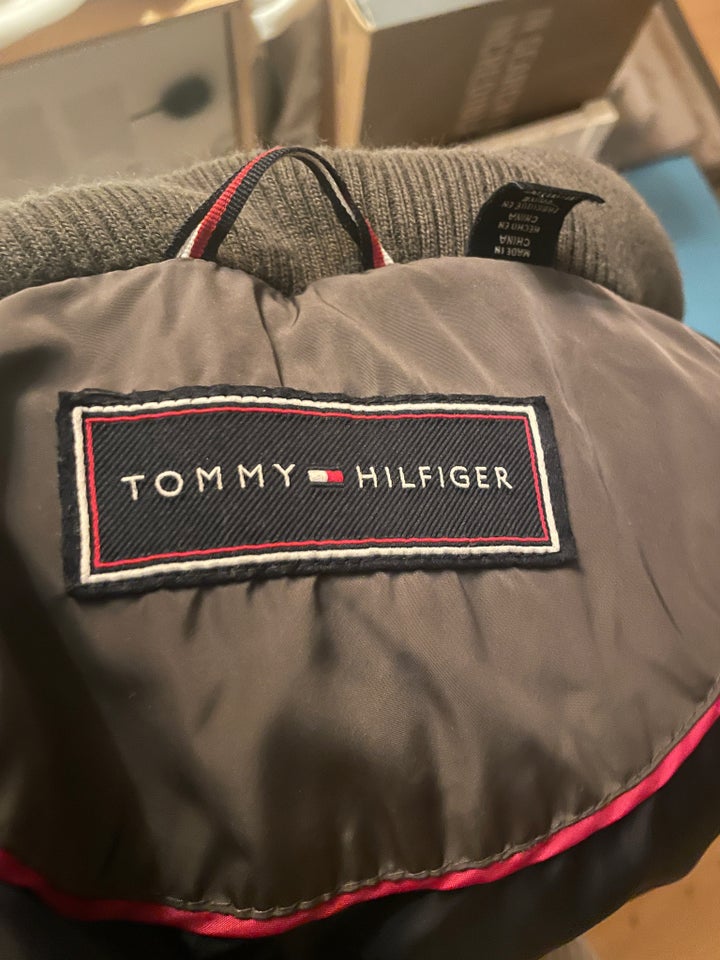 Dynejakke, str. 38, Tommy Hilfiger