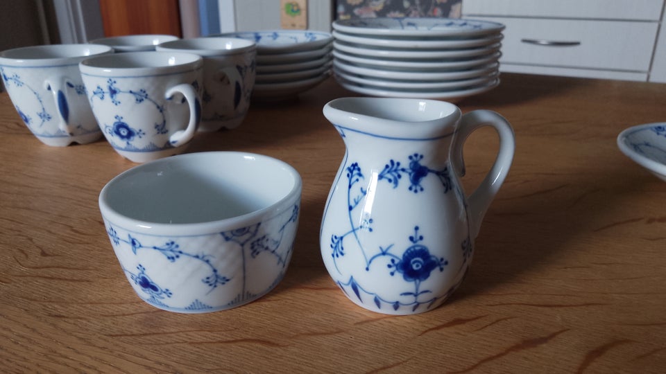 Porcelæn BG Musselmalet stel