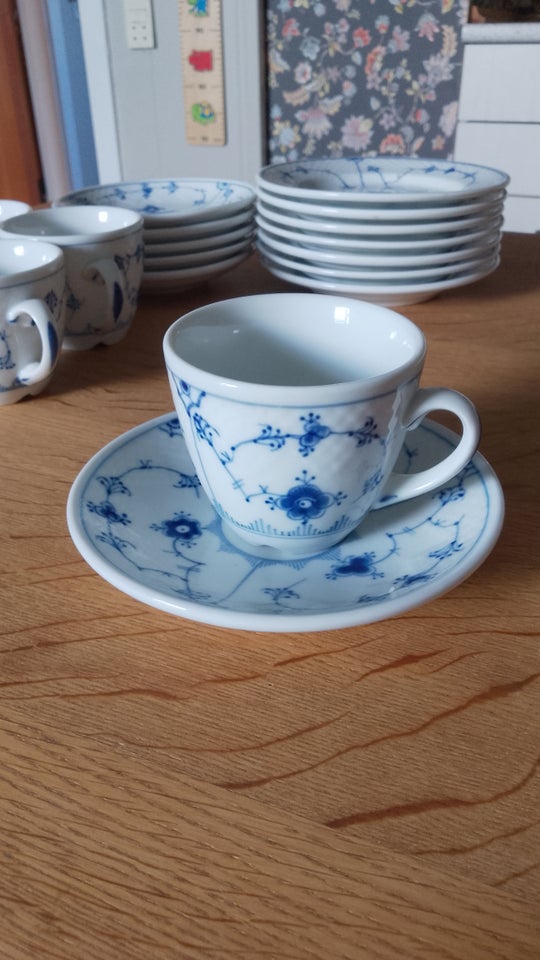 Porcelæn BG Musselmalet stel