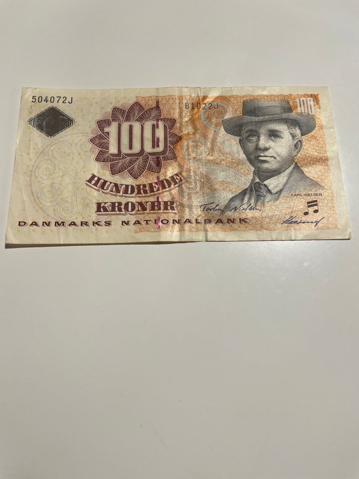 Danmark, sedler, 100