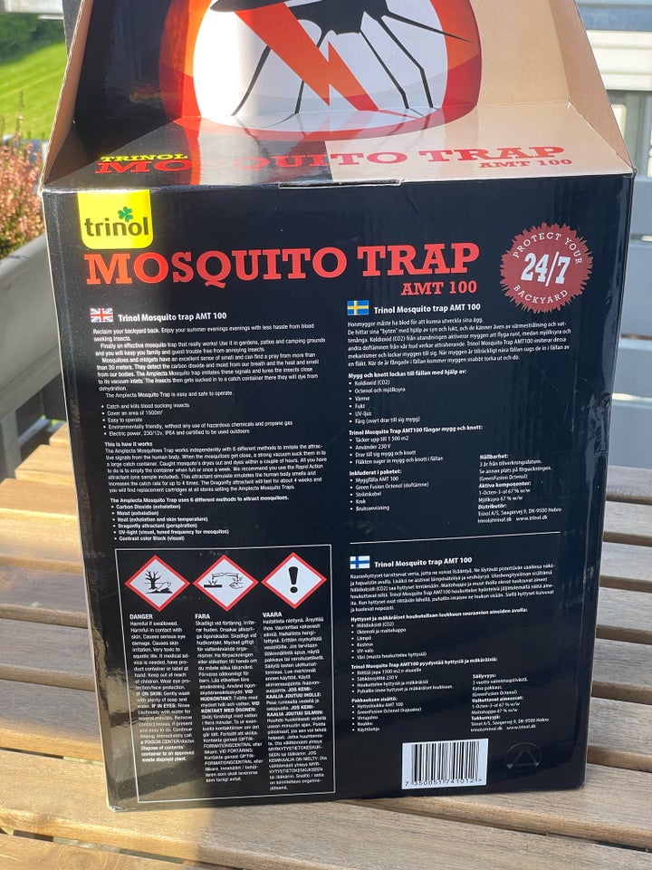 Mygge fælde - Mosquito trap AMT 100