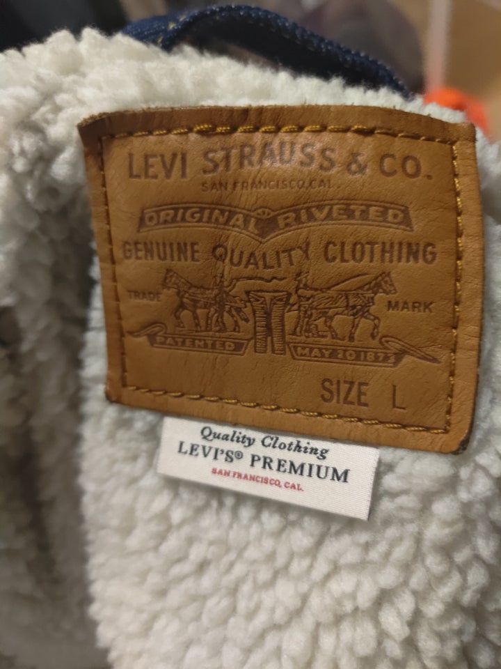 Cowboyjakke, str. L, Levis