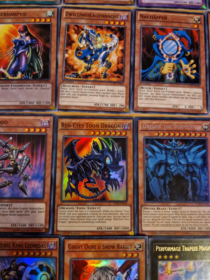 Samlekort, YU GI OH KORT