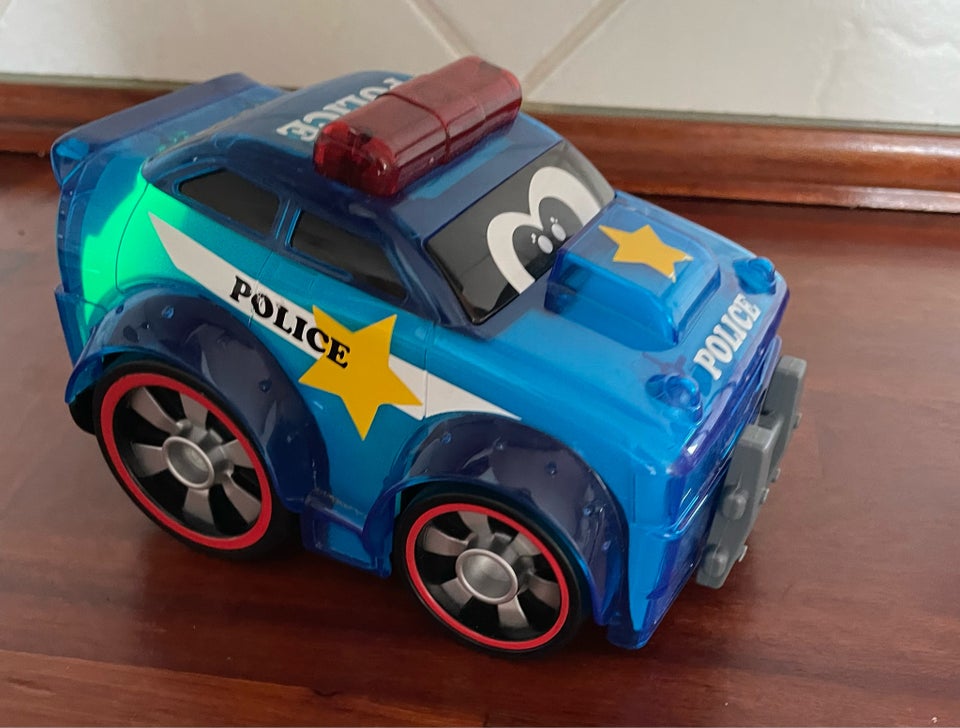 Push and glow police car, Junior,