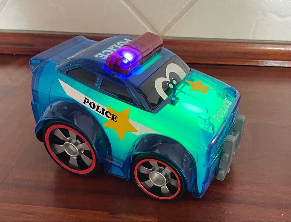 Push and glow police car, Junior,