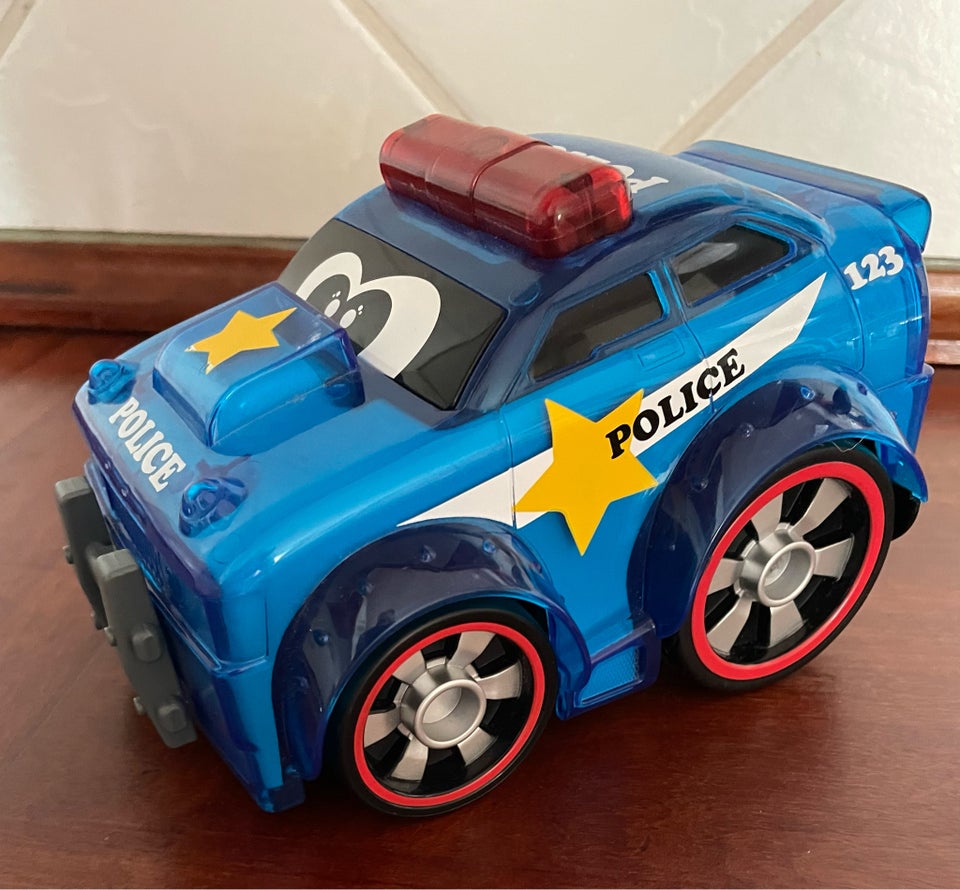 Push and glow police car, Junior,