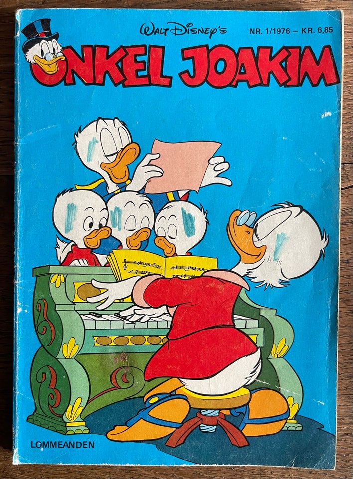 Onkel Joakim Lommeanden 1976 nr. 1,