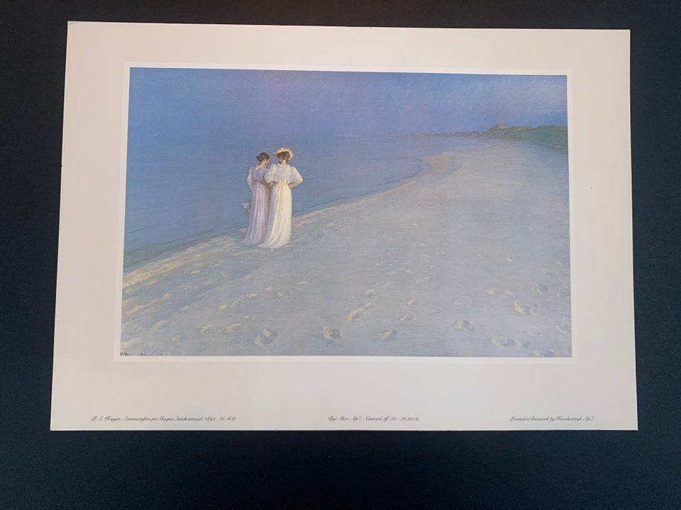 Print PS Krøyer  Michael