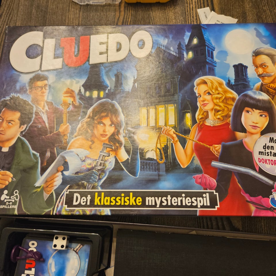 Cluedo, Mysterie, brætspil