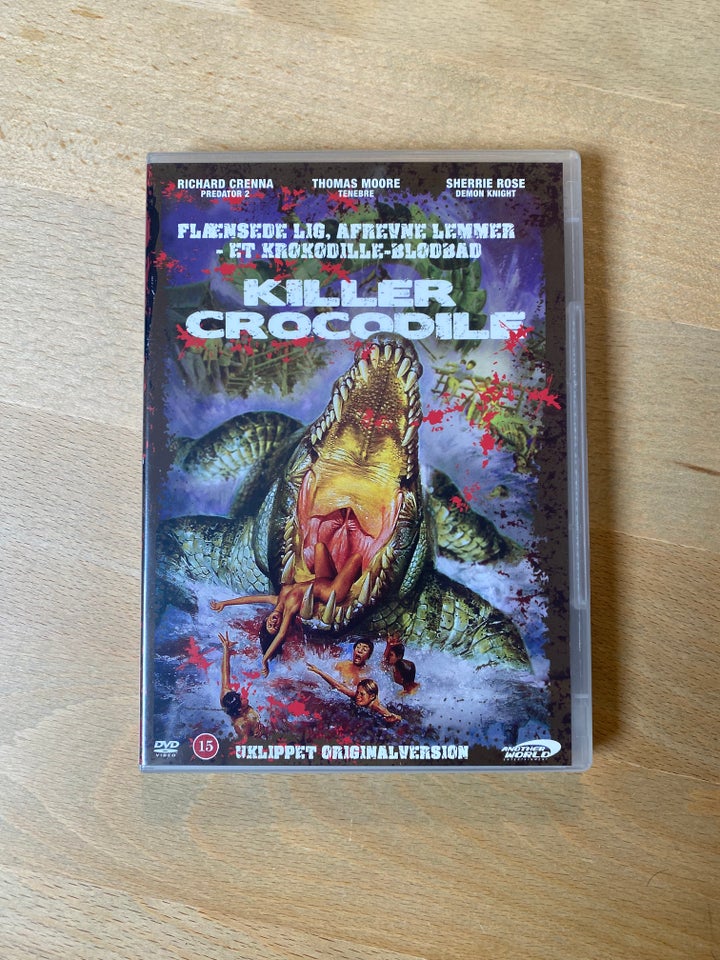 Killer Crocodile (1989), DVD,