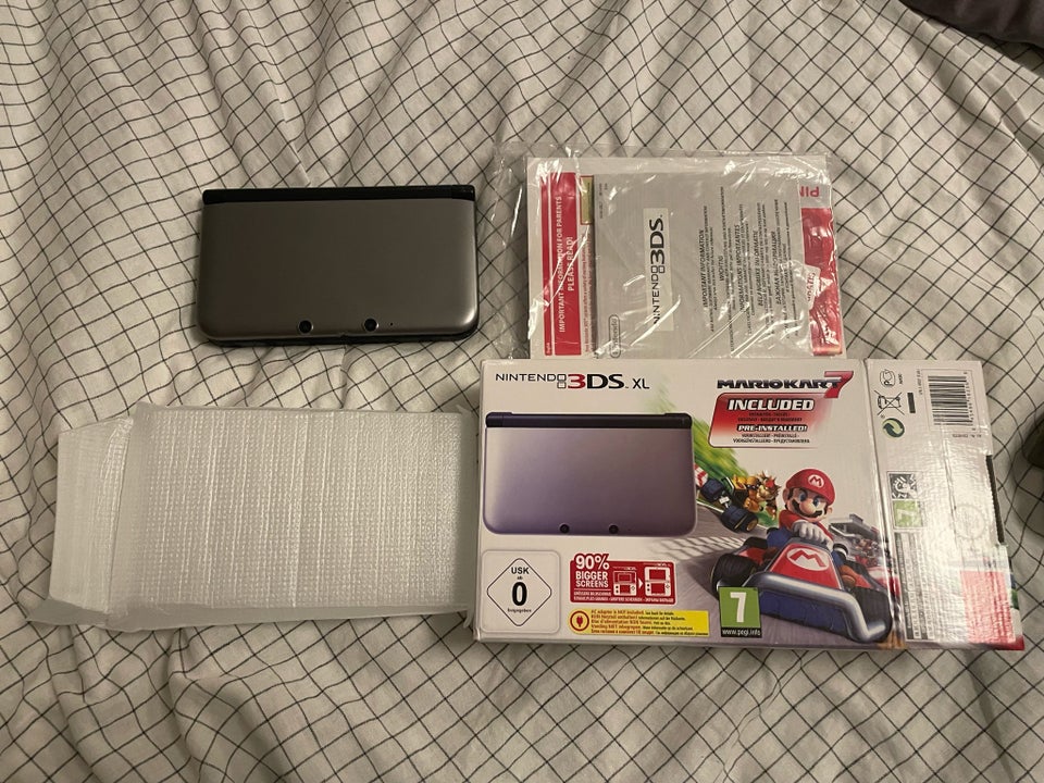 Nintendo 3DS, XL, Mario kart 7