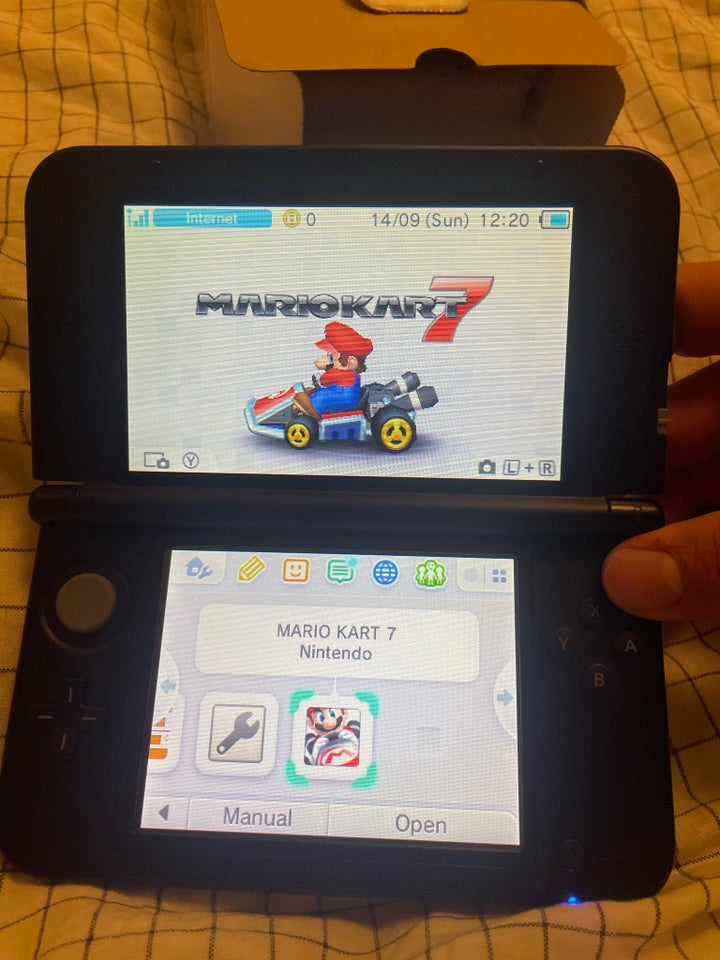 Nintendo 3DS, XL, Mario kart 7