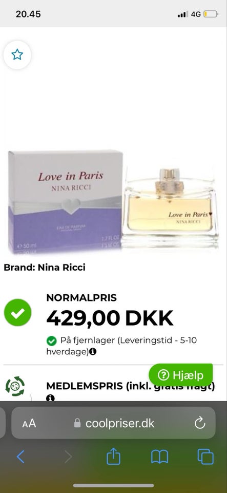 Eau de parfum