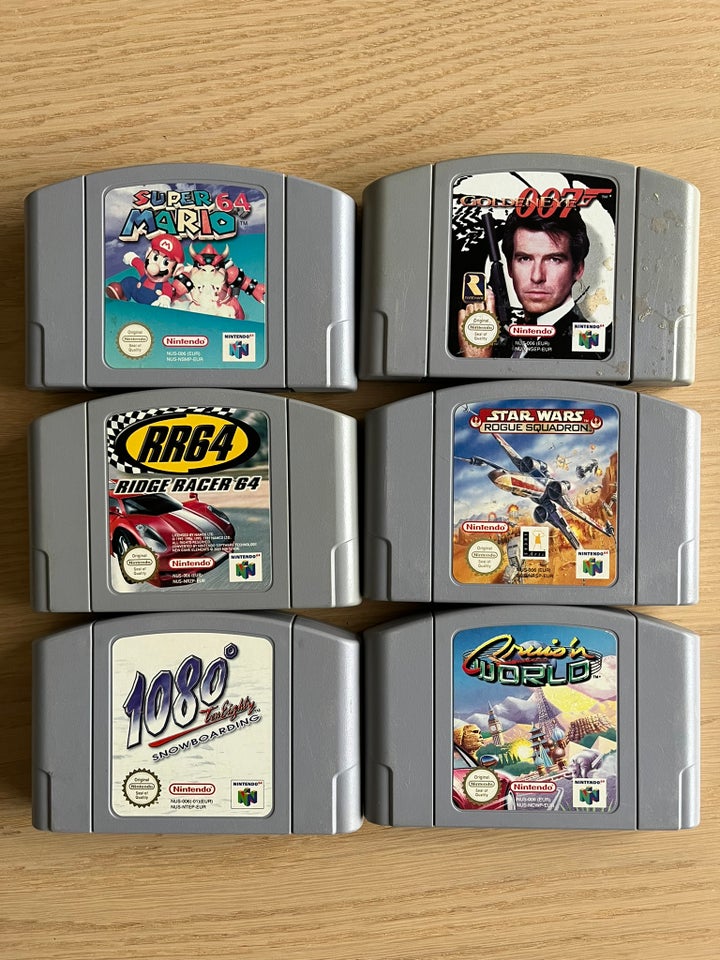 Diverse N64 spil, N64