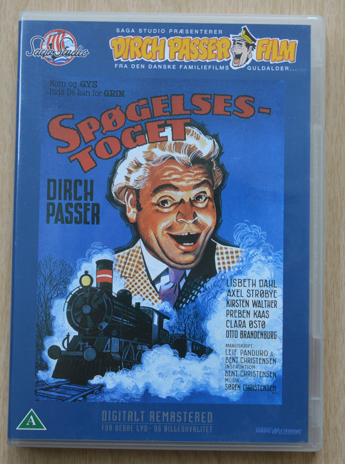 Spøgelsestoget, DVD, komedie