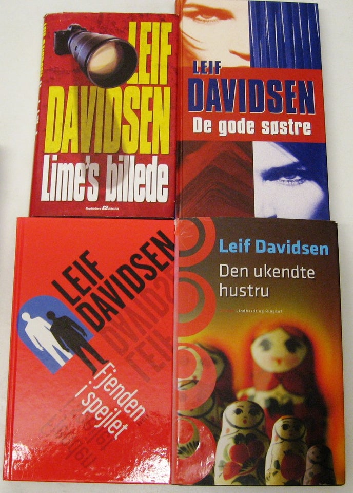 Spændende bøger af Leif Davidsen,