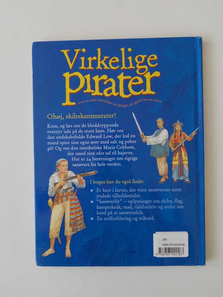 Virkelige pirater, Clare Hibbert