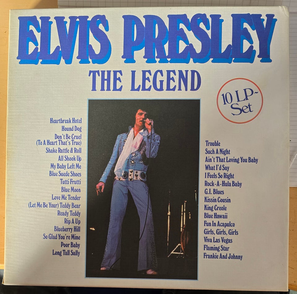 LP, Elvis boxset,Gasolin