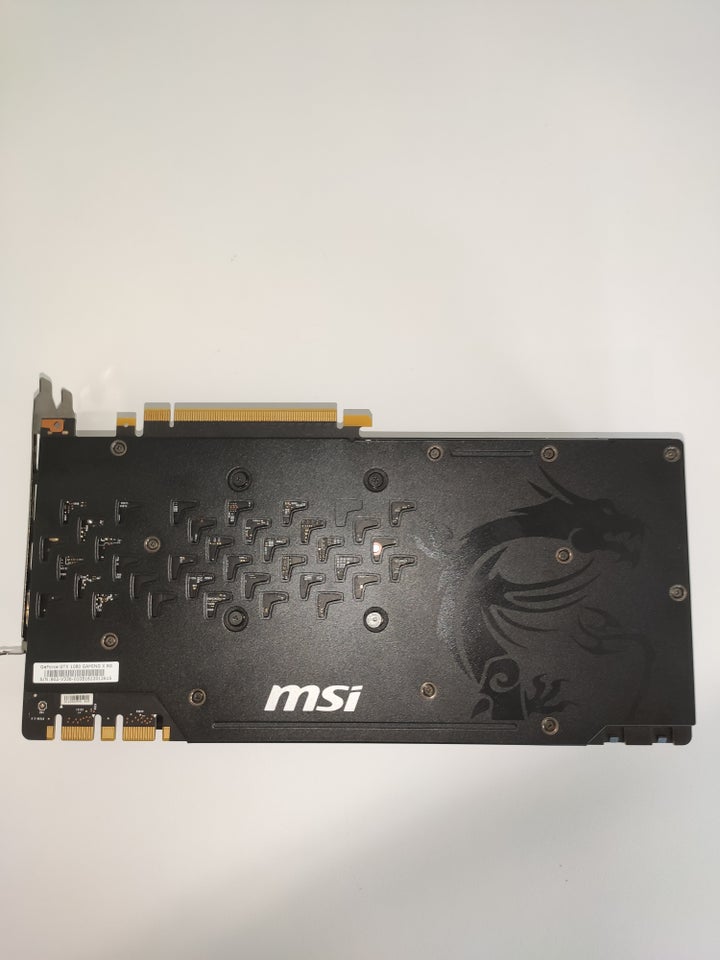 MSI GTX 1080 Nvidia, 8 GB RAM,