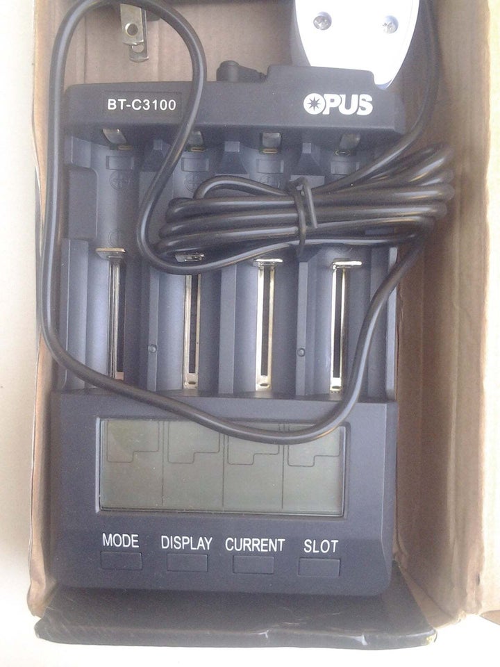 Batterioplader, Opus