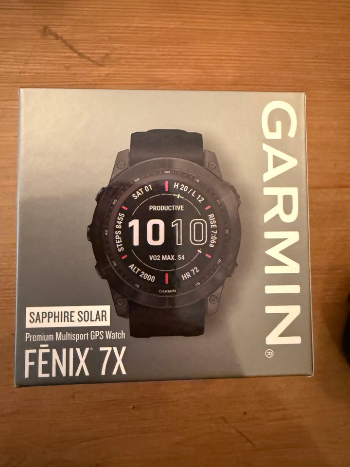 Pulsur, Garmin Fenix 7X Sapphire