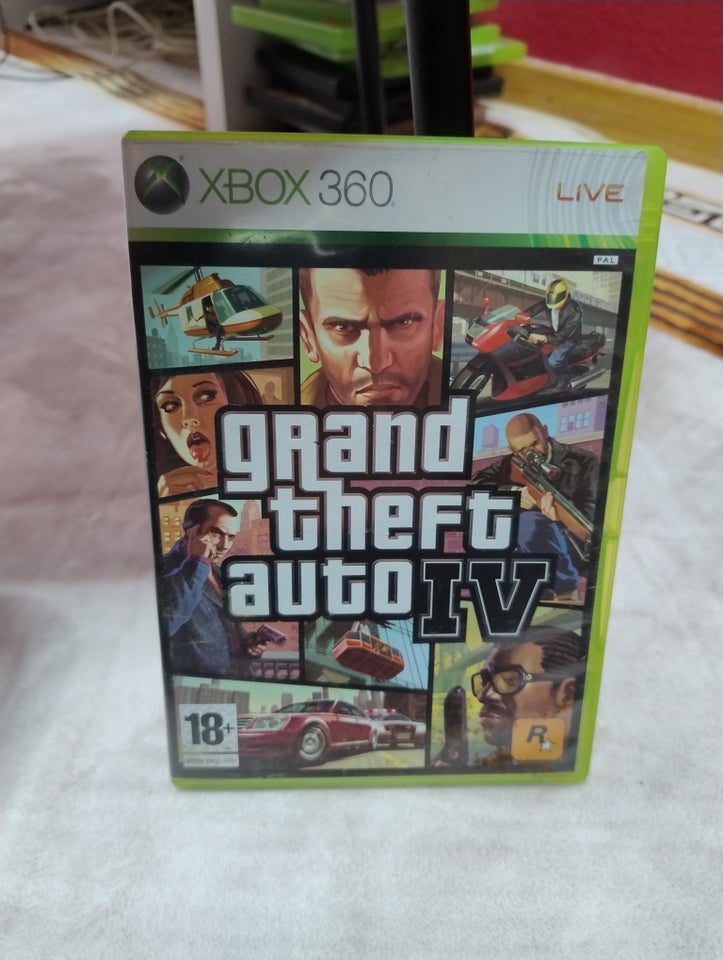 Grand theft auto 4 (GTA), Xbox 360,