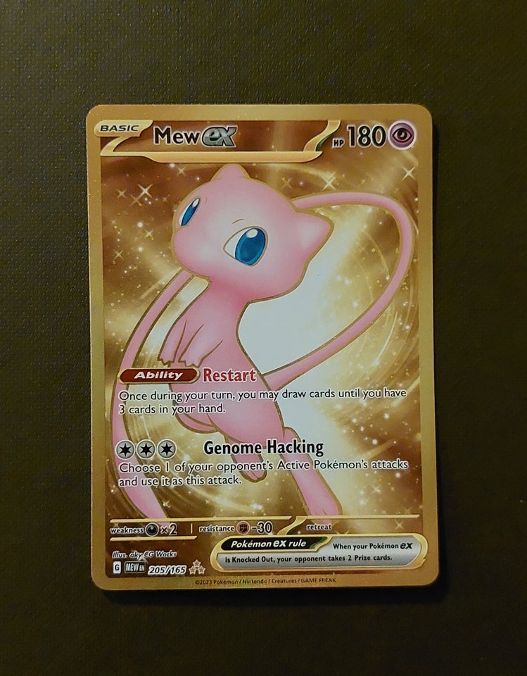 Samlekort, Mew ex 205/165 Pokémon