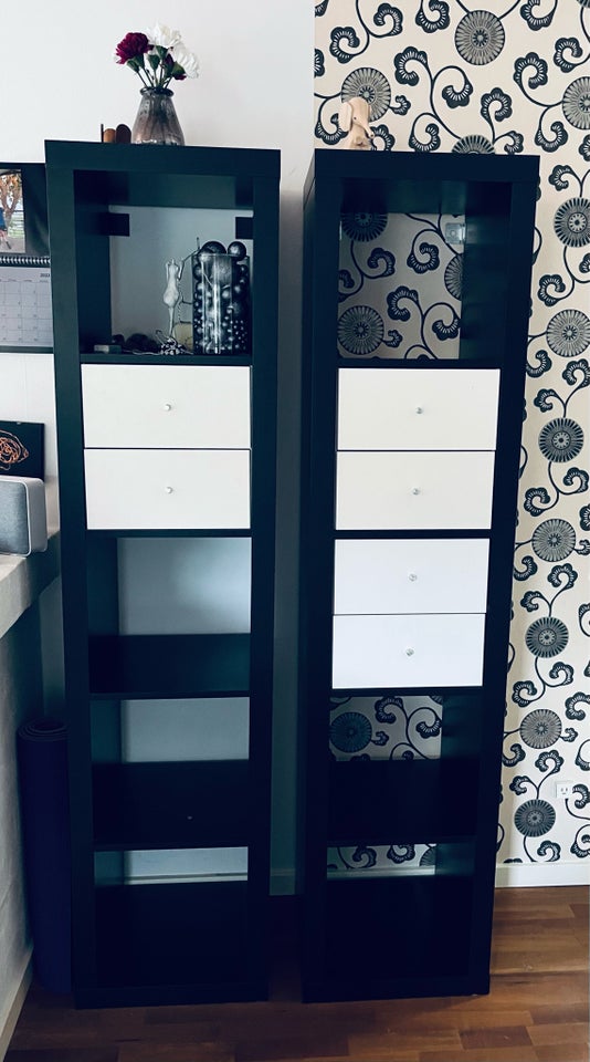 Reol, Ikea Kallax, b: 44 d: 40 h: 185