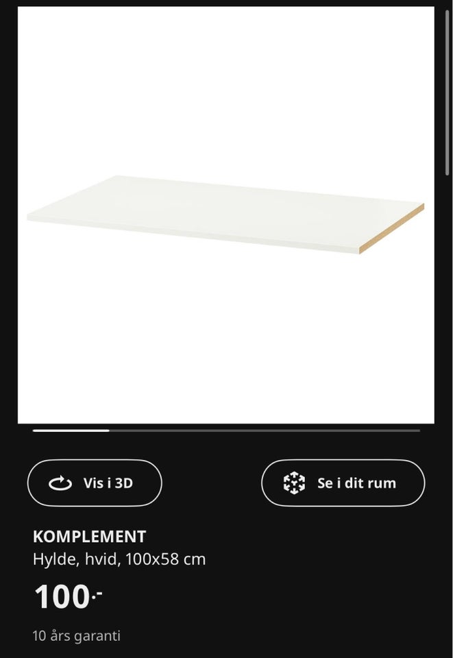 Tilbehør til skabe, IKEA