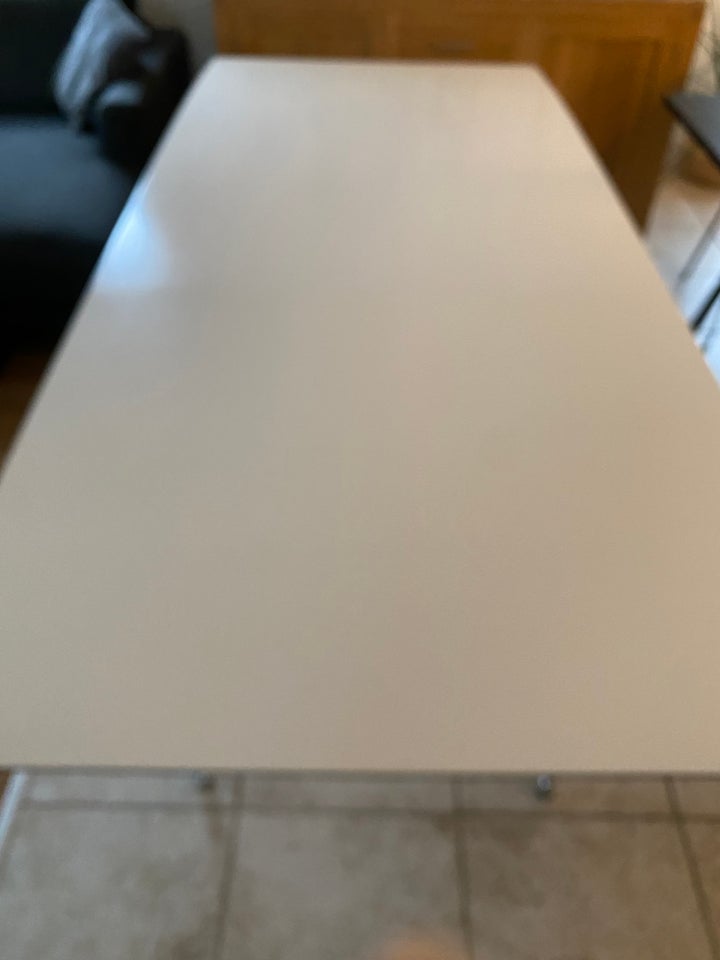 Spisebord, Hvid laminat, b: 100 l: