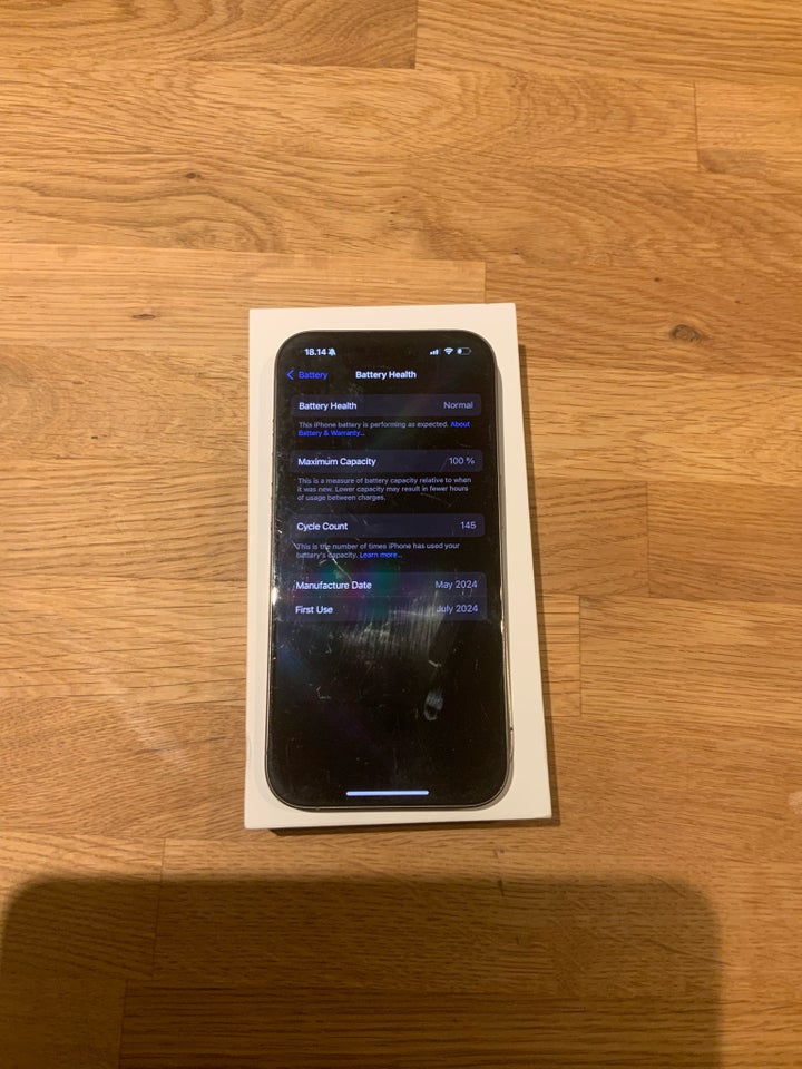 iPhone 15 Pro, 128 GB, aluminium