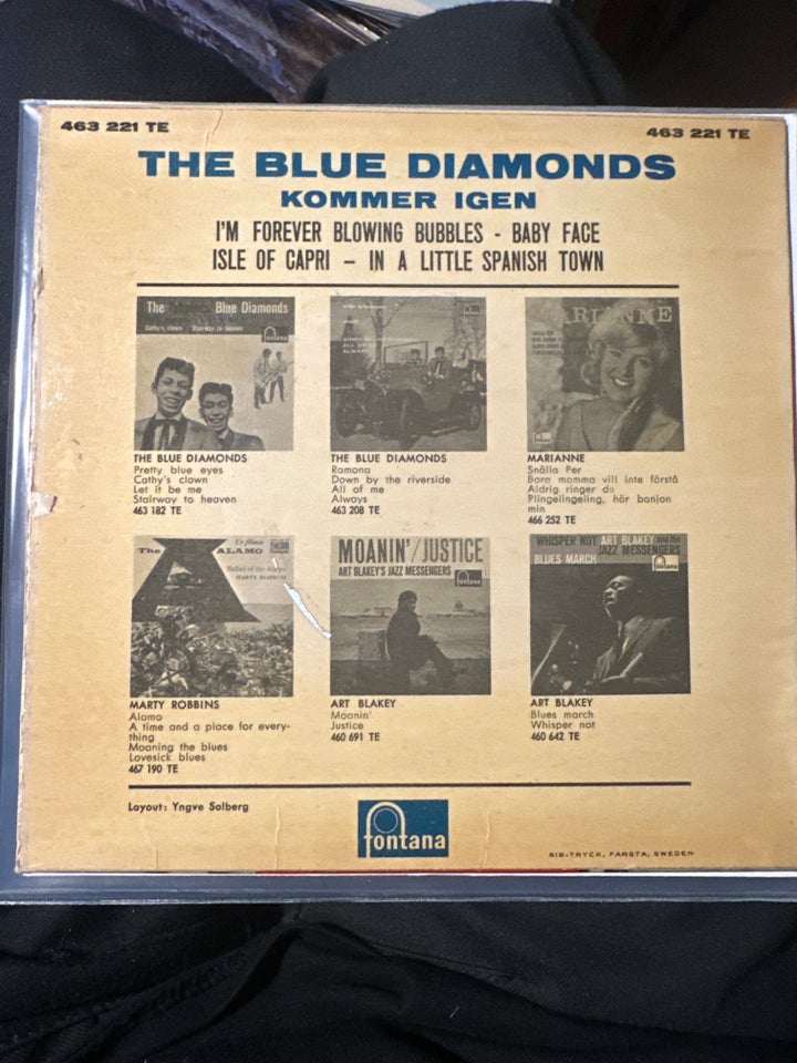 EP, The blue diamonds