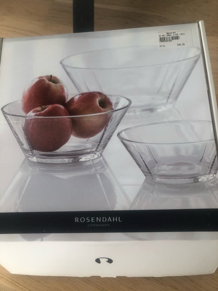 Glas, Skålesæt, Rosendahl