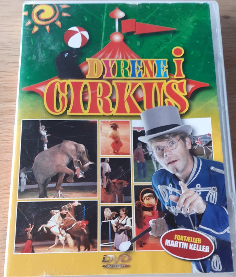 Dyrene I cirkus, DVD, tegnefilm