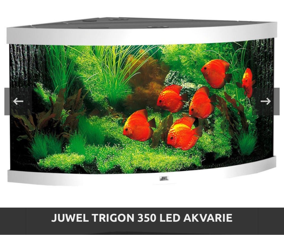 Akvarium, 350 liter, b: 123 d: 87 h: