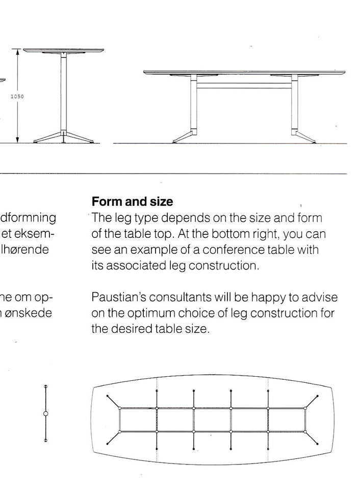 Paustian, Spinal Table, Boatshape