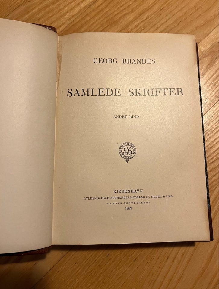 Georg Brandes Samlede Skrifter