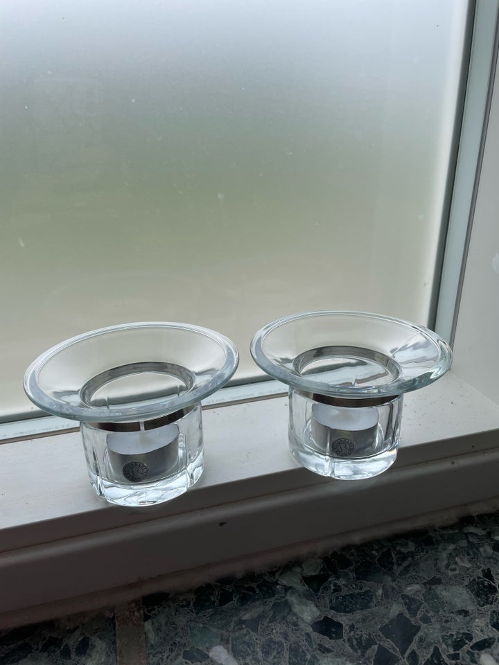 Glas Lysestage Rosendahl