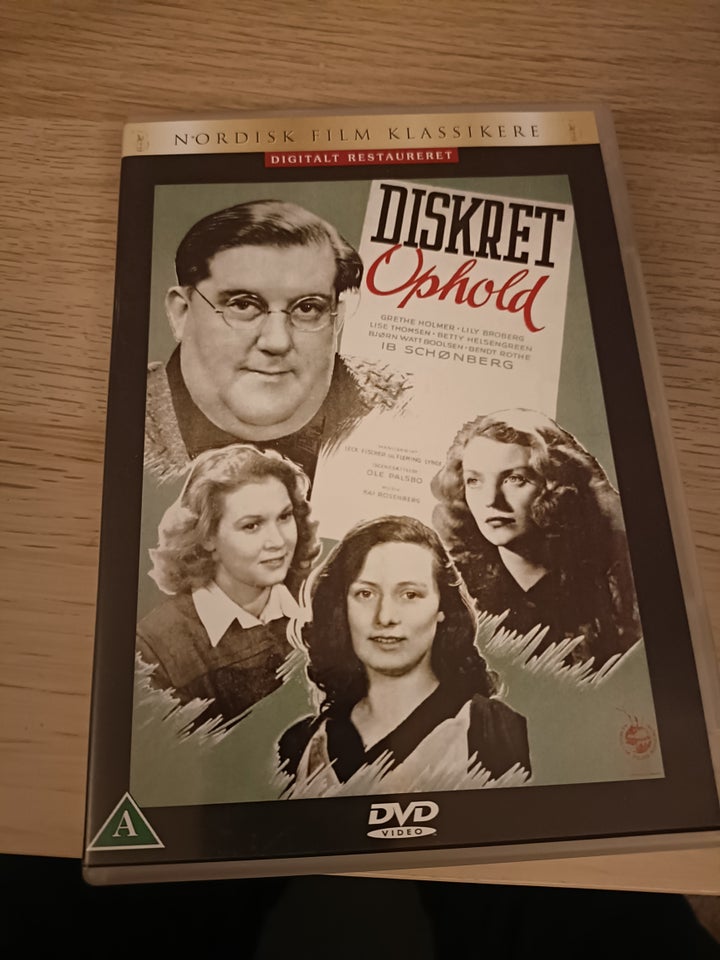 Diskret ophold, DVD, drama