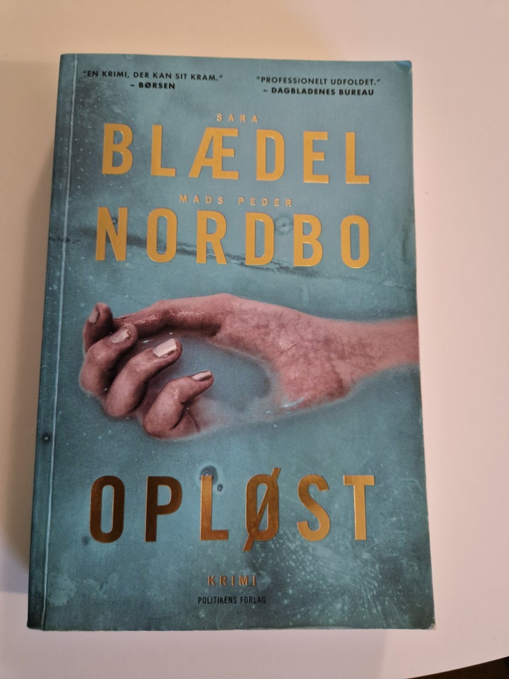 Opløst, Sara Blædel, genre: krimi