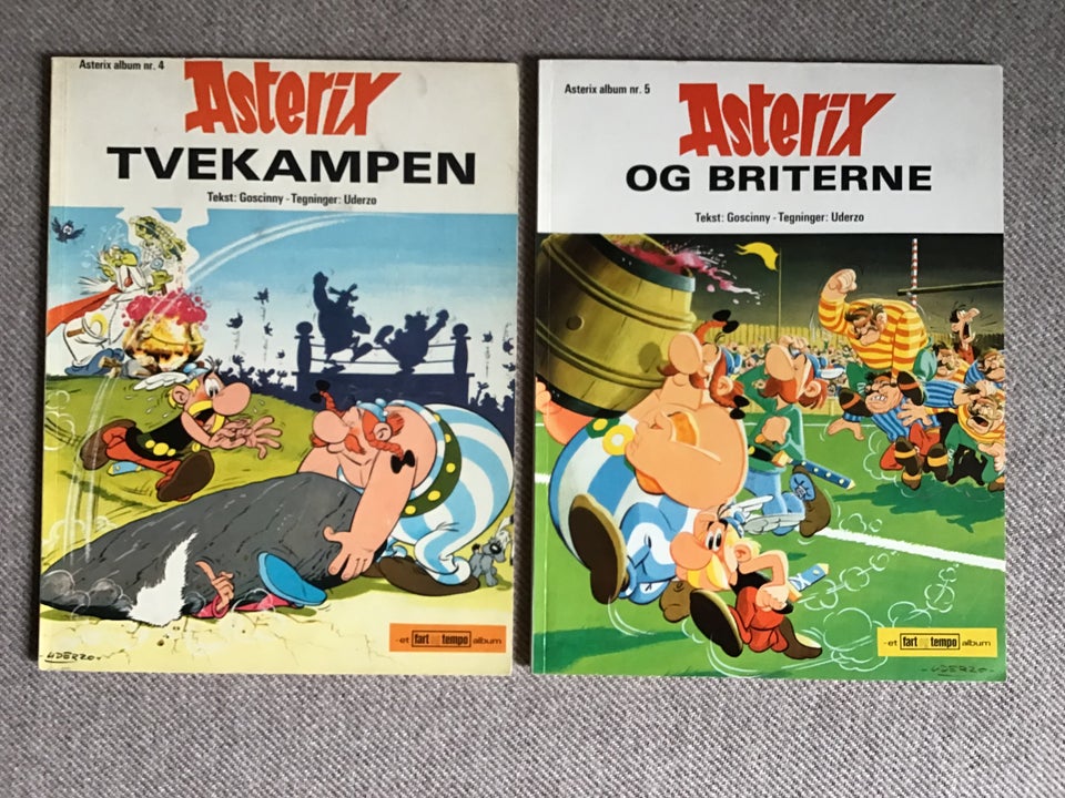 Asterix 4, 5, Tegneserie