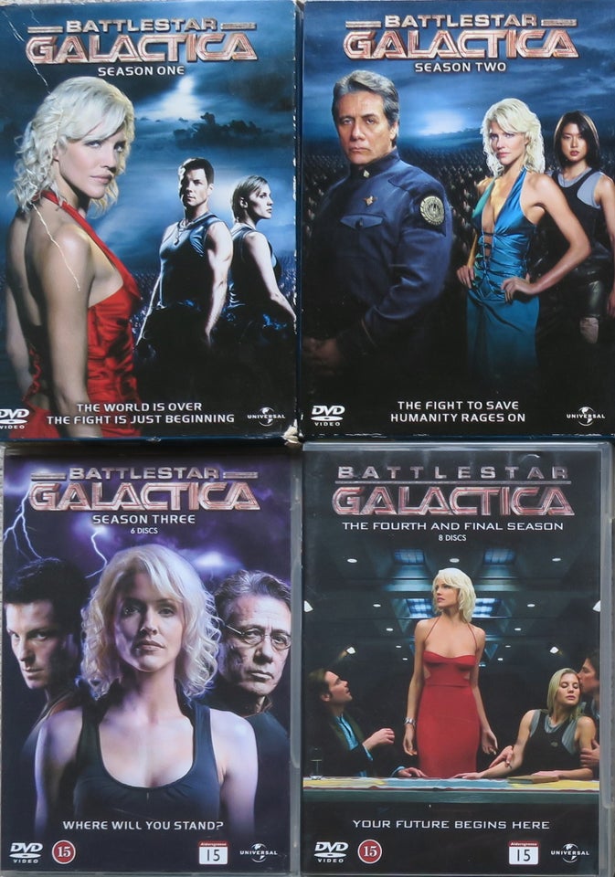 Battlestar Galactica, DVD,