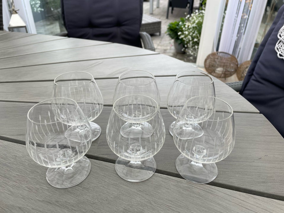 Gamle cognac glas Glas