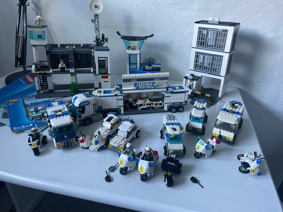 Lego City Politistation biler