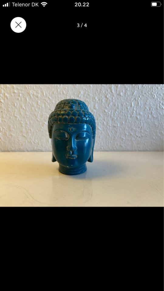 Kunst skulptur Buddha buste