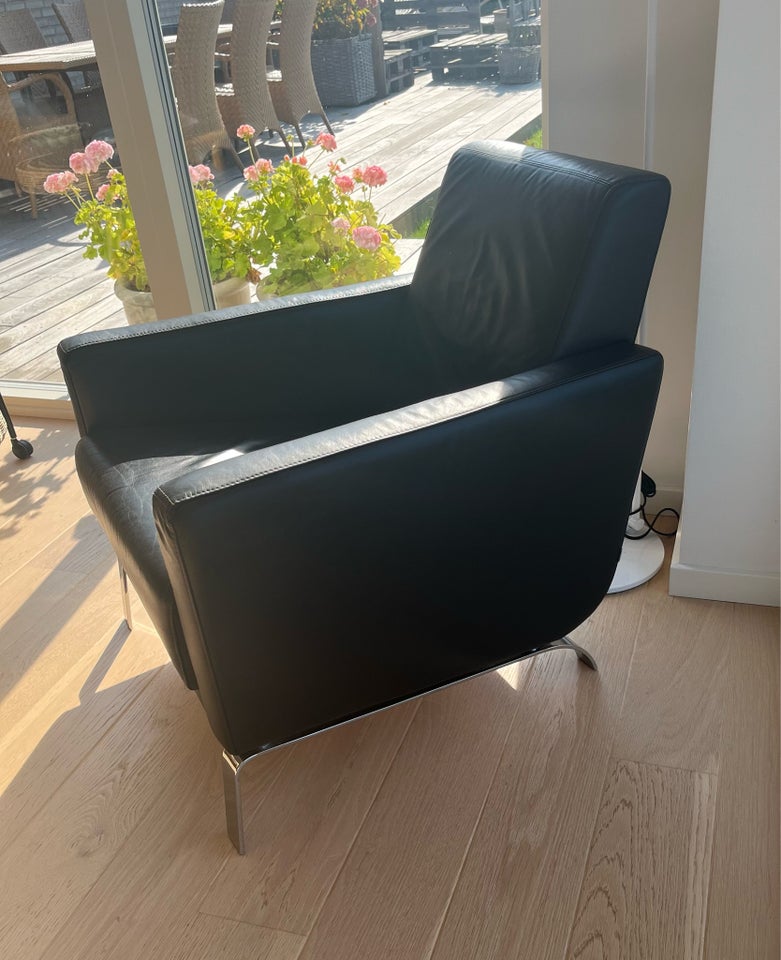 Loungestol, læder, BoConcept