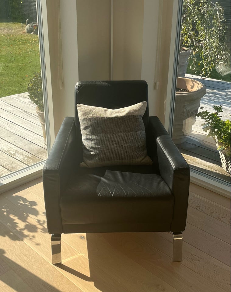 Loungestol, læder, BoConcept