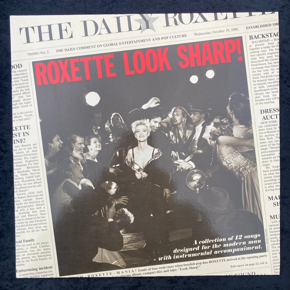 LP, Roxette, Look Sharp!