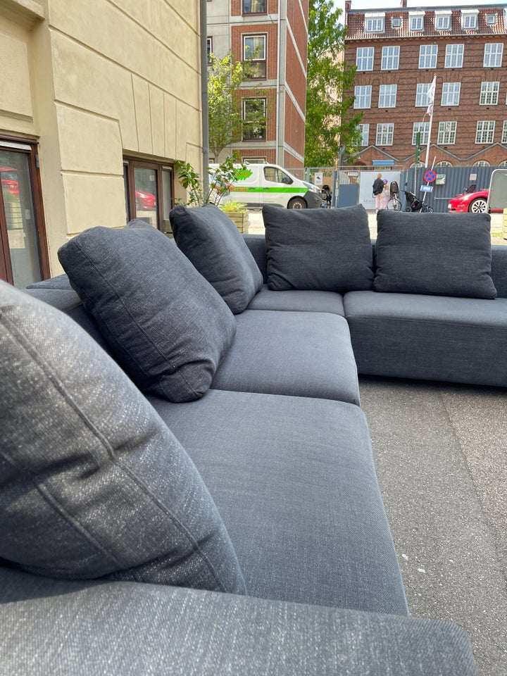 Sofa stof 6 pers