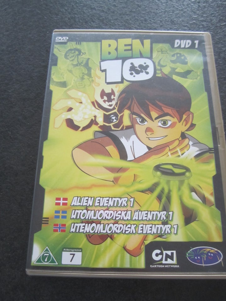 Ben 10, DVD, tegnefilm